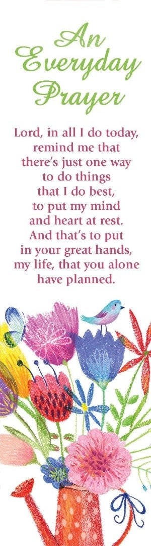 Everyday Prayer Bookmark (Pack of 10) - Re-vived