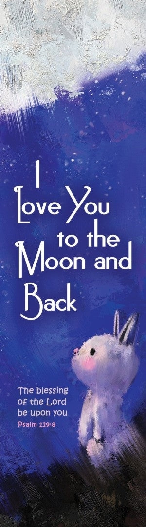 I Love You to the Moon Bookmark (Pack of 10) - Re-vived