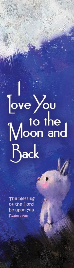 I Love You to the Moon Bookmark (Pack of 10)