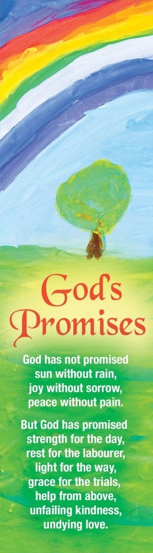 God's Promises Bookmark (Pack of 10) - Re-vived