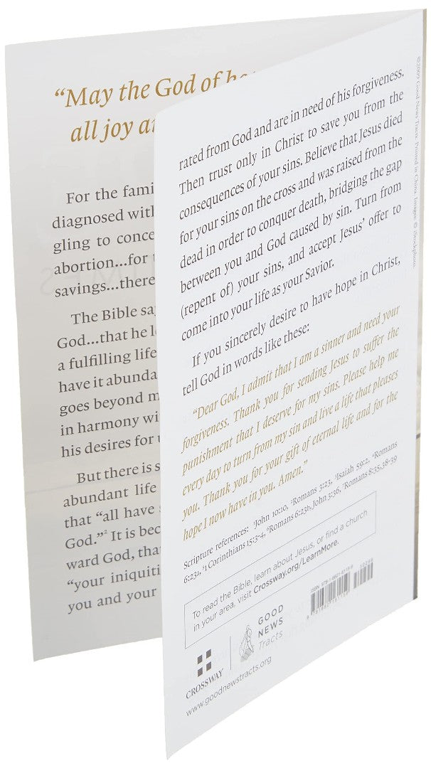 Hope For Hard Times (Pack Of 25) - Re-vived