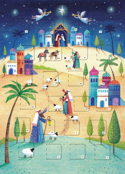 Advent Calendar Card - Journey - Re-vived