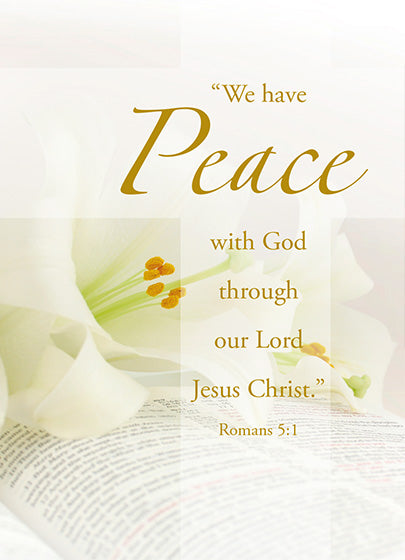 Easter Mini Cards: We Have Peace With God (Pack of 4) - Re-vived