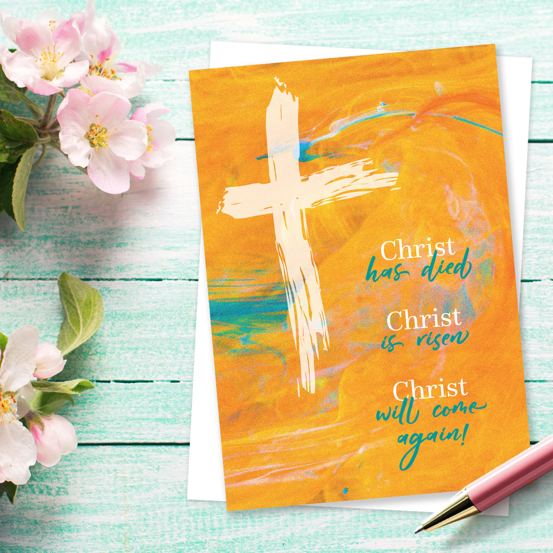 Compassion Charity Easter Cards: Cross (5 pack)
