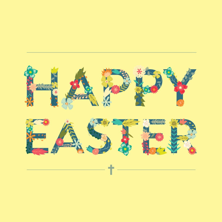 Compassion Charity Easter Cards: Happy Easter (5 pack) - Re-vived