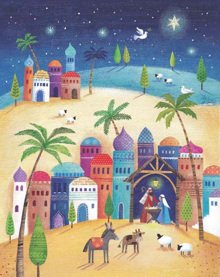 A4 Advent Calendar - Holy Night - Re-vived