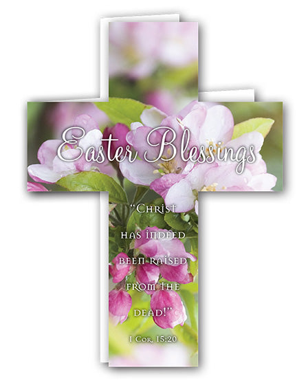 Easter Mini Crosses: Easter Blessings (Apple Blossom) (Pack - Re-vived