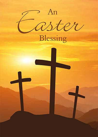 Easter Mini Cards: An Easter Blessing (Pack of 4)