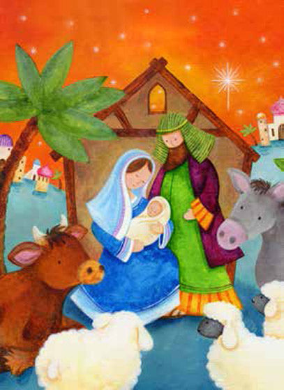 A4 Advent Calendar - Stable Scene - Re-vived