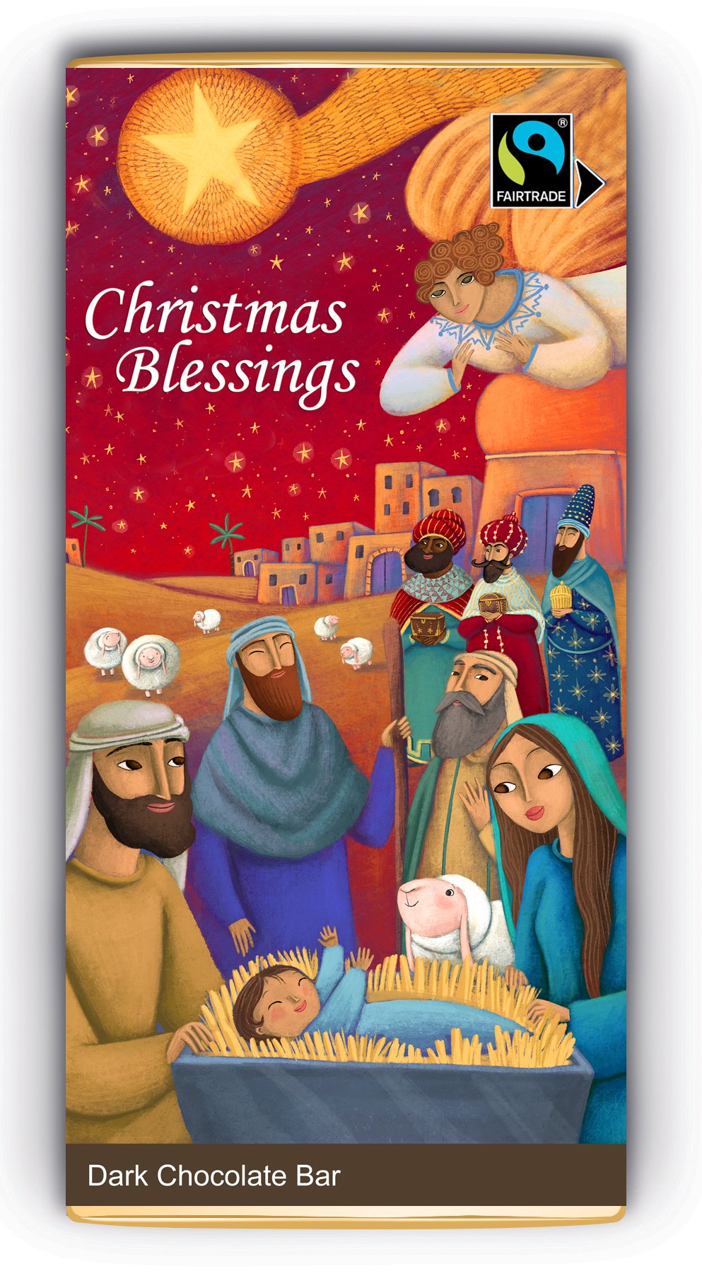 Christmas Blessings Bar (Dark Chocolate) - Re-vived