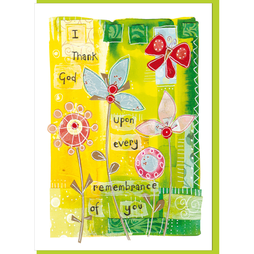 Remembrance Greetings Card - Re-vived
