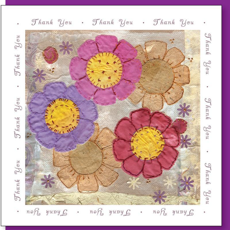 Thanks a bunch Greetings card - Re-vived