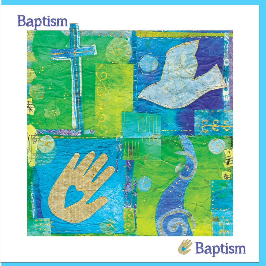 Baptism Joy Greetings Card - Re-vived