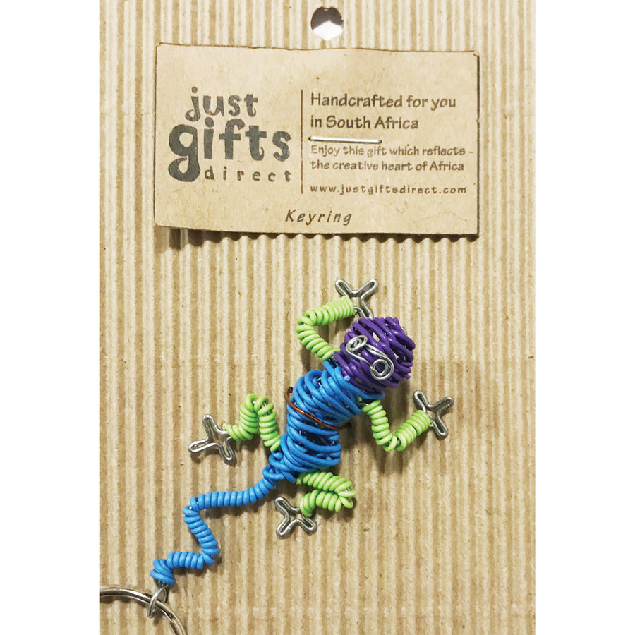 Wire 3D Lizard Keyring - Re-vived