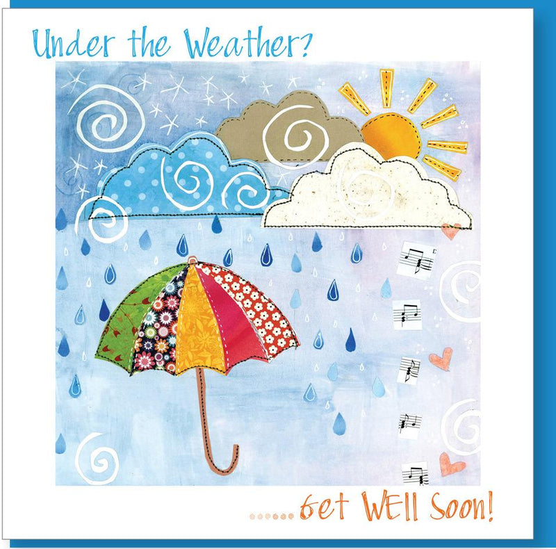Under the Weather Greetings Card