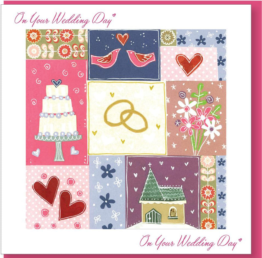 The Perfect Wedding Day Greetings Card - Re-vived