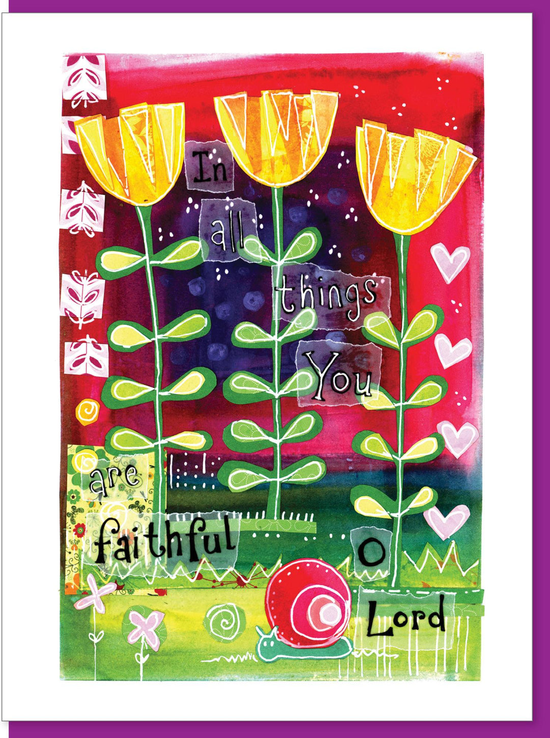 In All Things Greetings Card - Re-vived