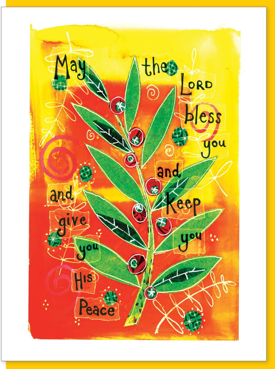 Give You Peace Greetings Card - Re-vived