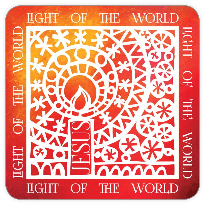 Red Candle Coaster - Re-vived