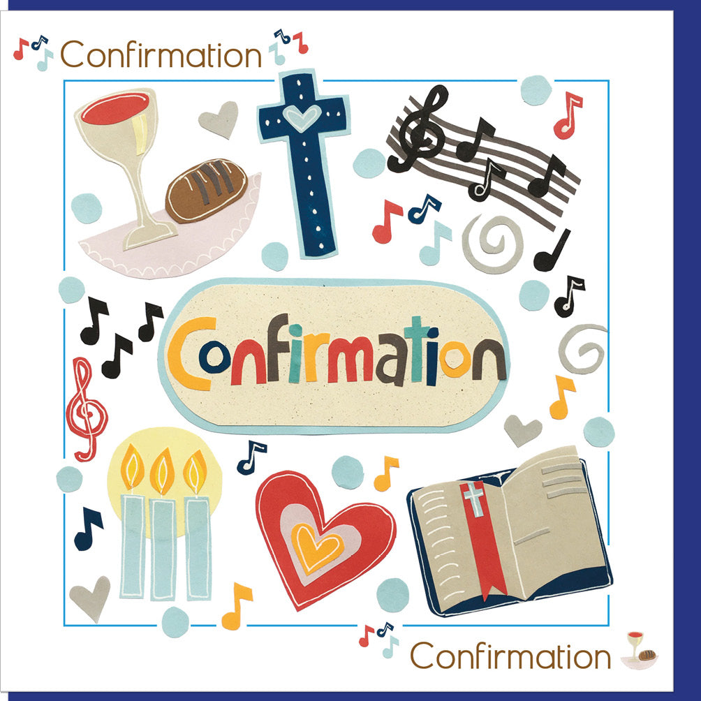 Confirmation Time Greetings Card - Re-vived