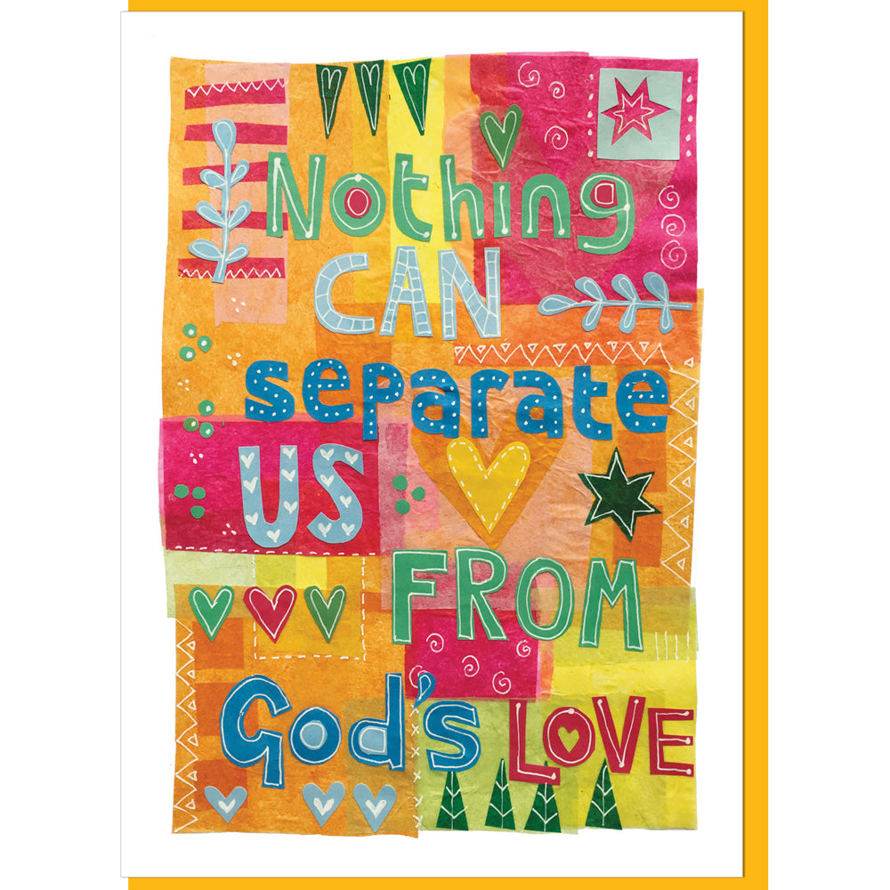 Nothing can separate us Greetings Card - Re-vived