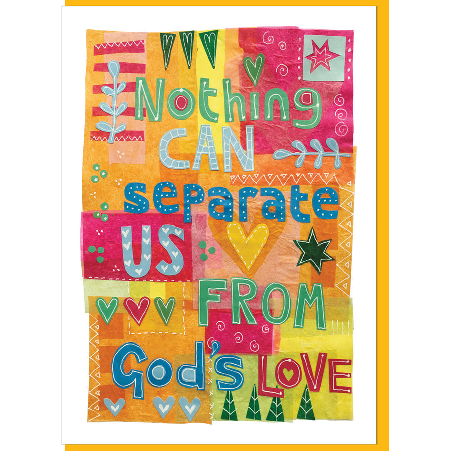 Nothing can separate us Greetings Card - Re-vived
