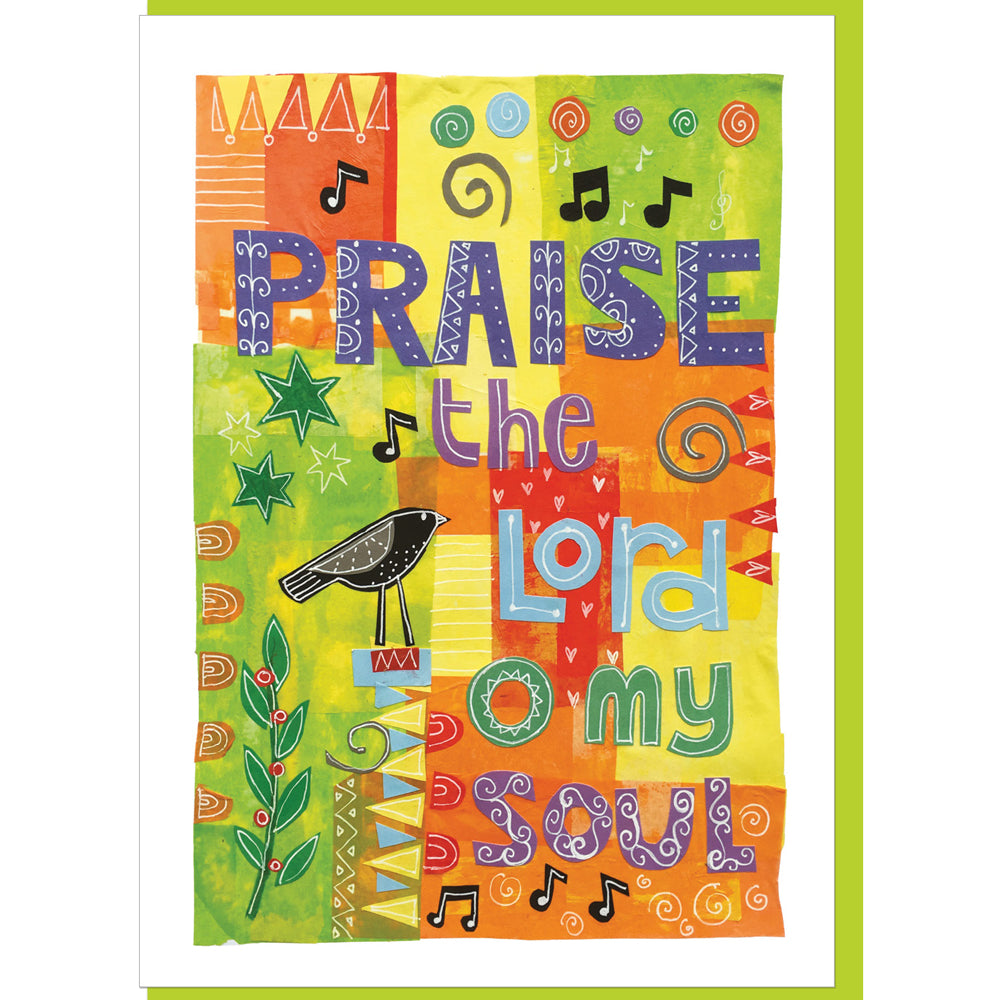 Praise the Lord Greetings Card - Re-vived