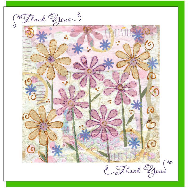 Thank You So Much Greetings Card - Re-vived