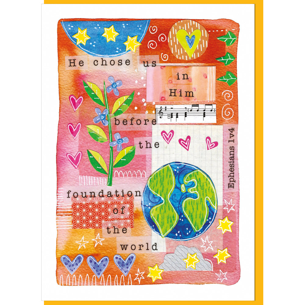 Chosen Greetings Card - Re-vived