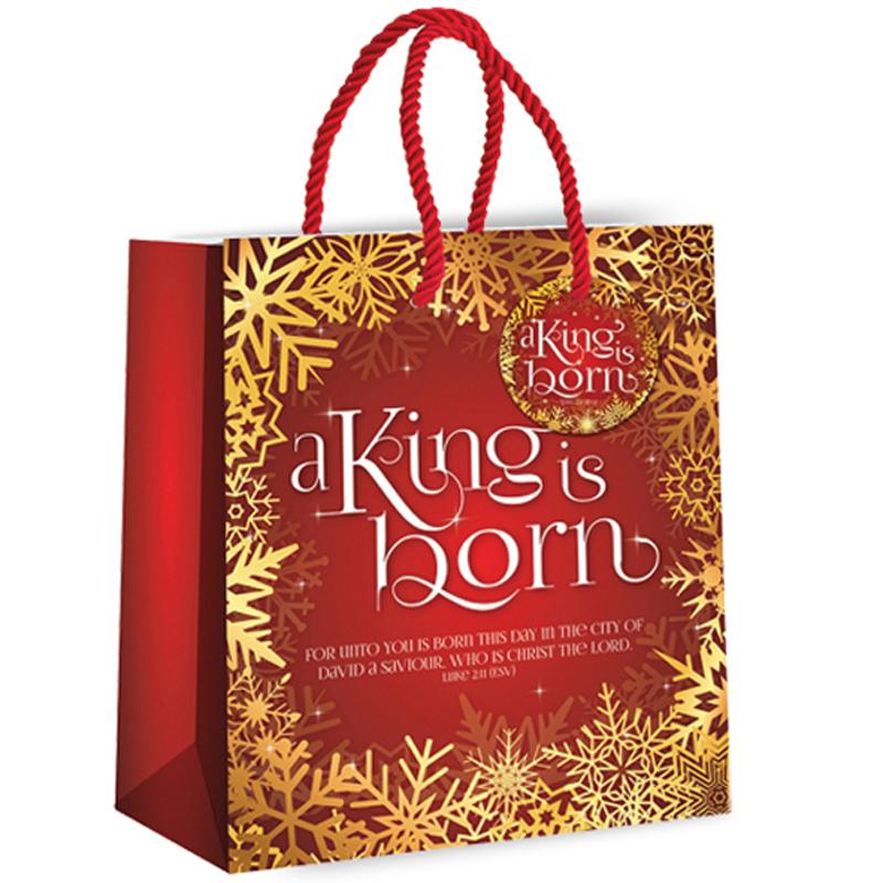 A King is Born gift bag