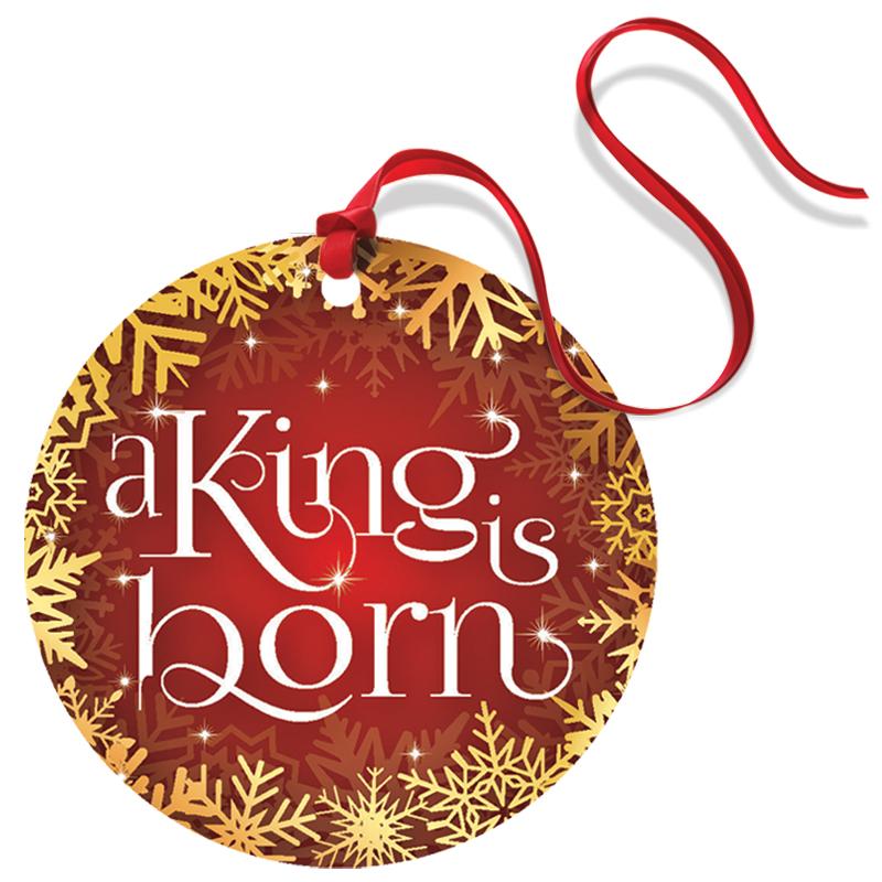 A King is born Gift tags