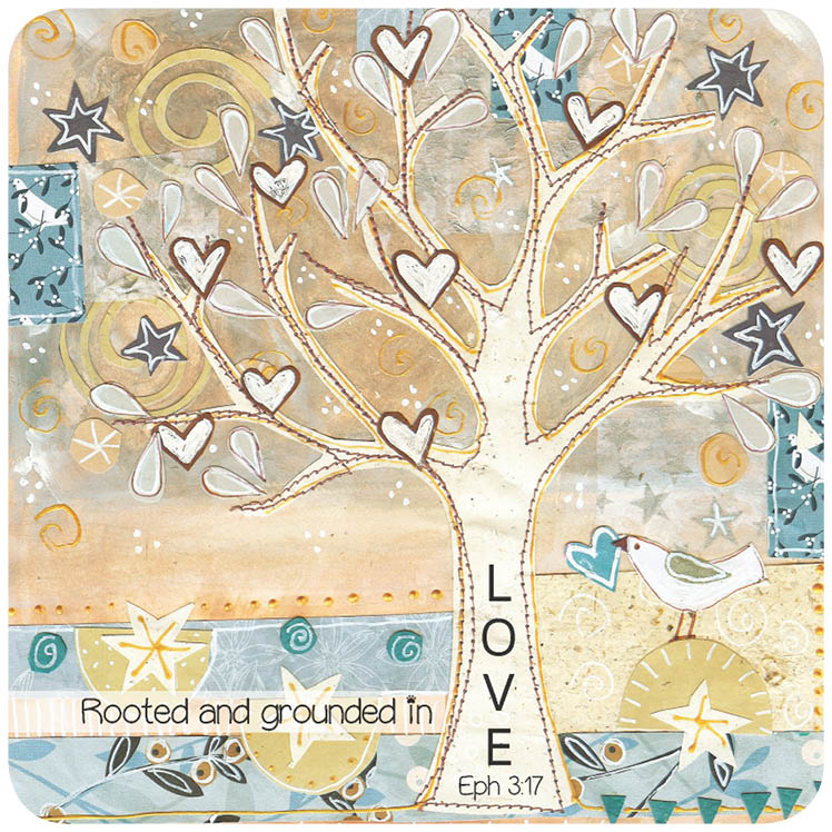 Rooted in Love coaster - Re-vived