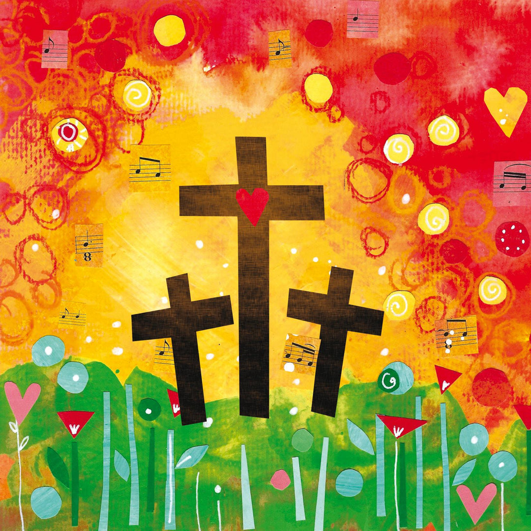 Three Crosses Easter Cards (pack of 5) - Re-vived