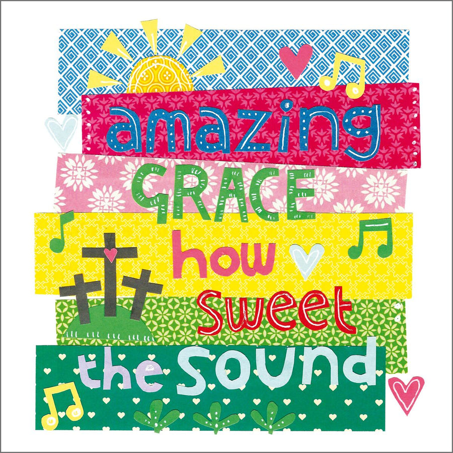 Amazing Grace How Sweet the Sound Easter Cards (pack of 5) - Re-vived