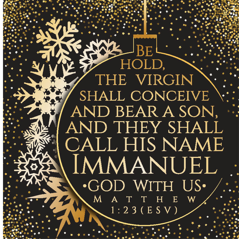 Virgin Shall Conceive Luxury Christmas Cards (Pack of 10)