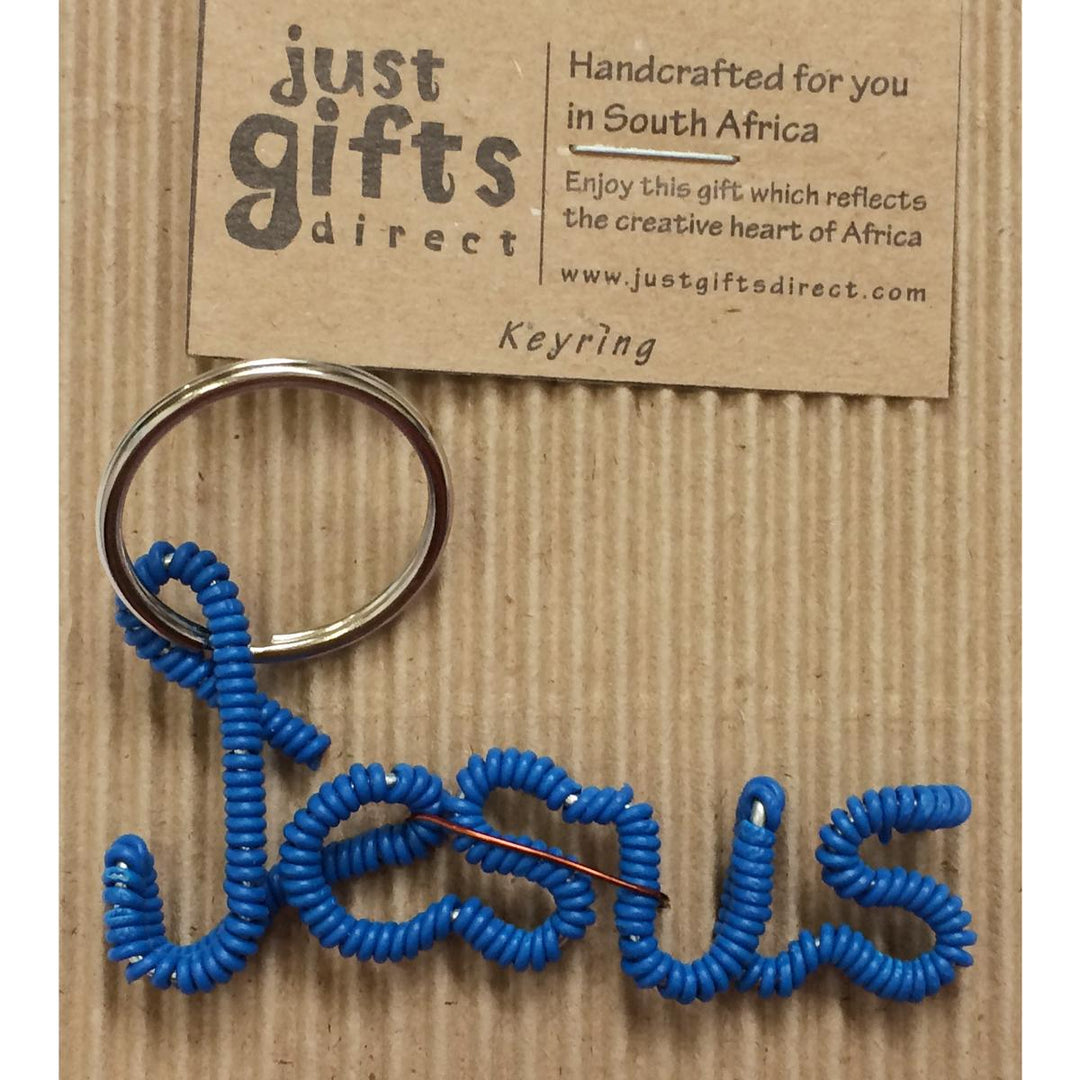 Wire Jesus Keyring - Re-vived