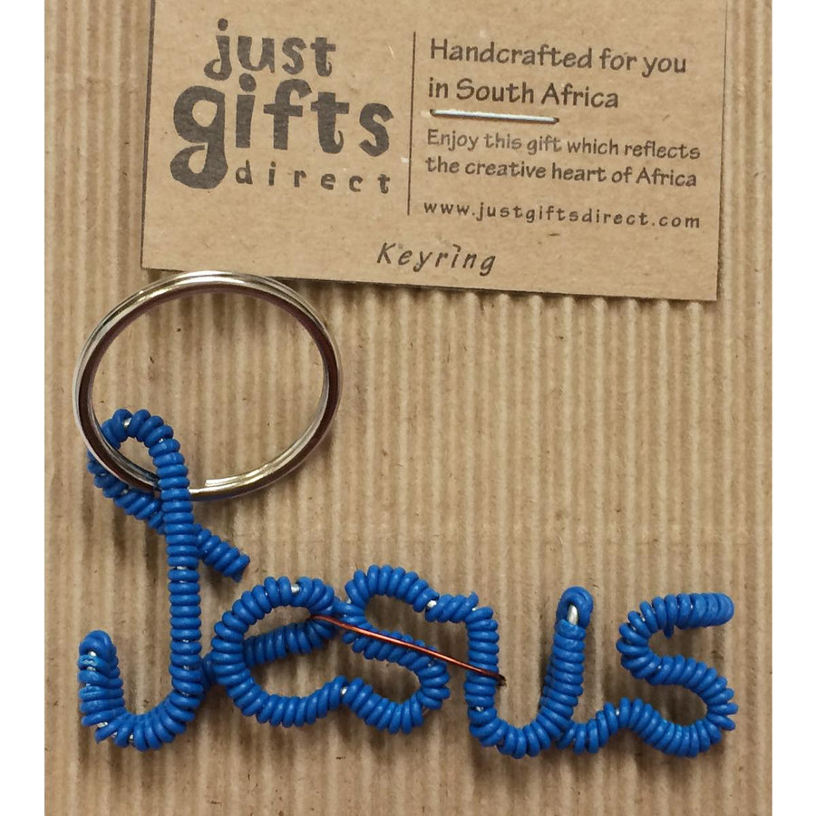 Wire Jesus Keyring - Re-vived