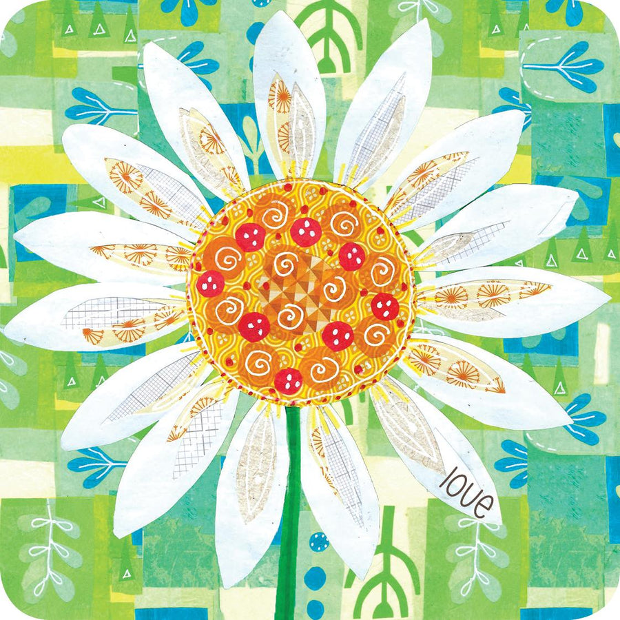 Daisy Coaster - Re-vived
