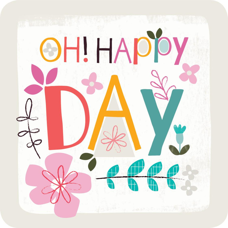 Happy day Coaster - Re-vived