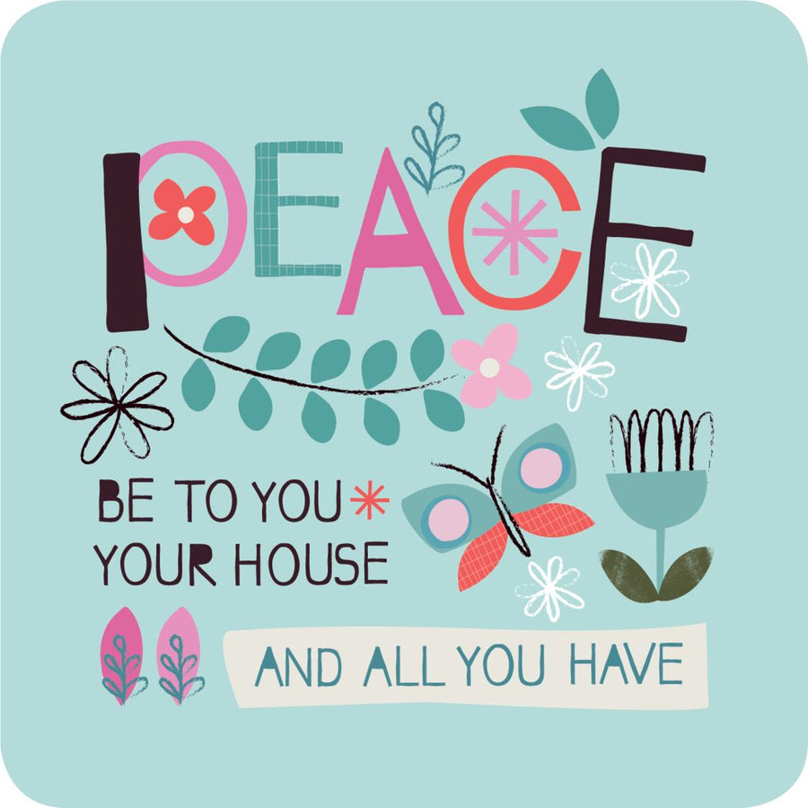 Peace to You Coaster - Re-vived