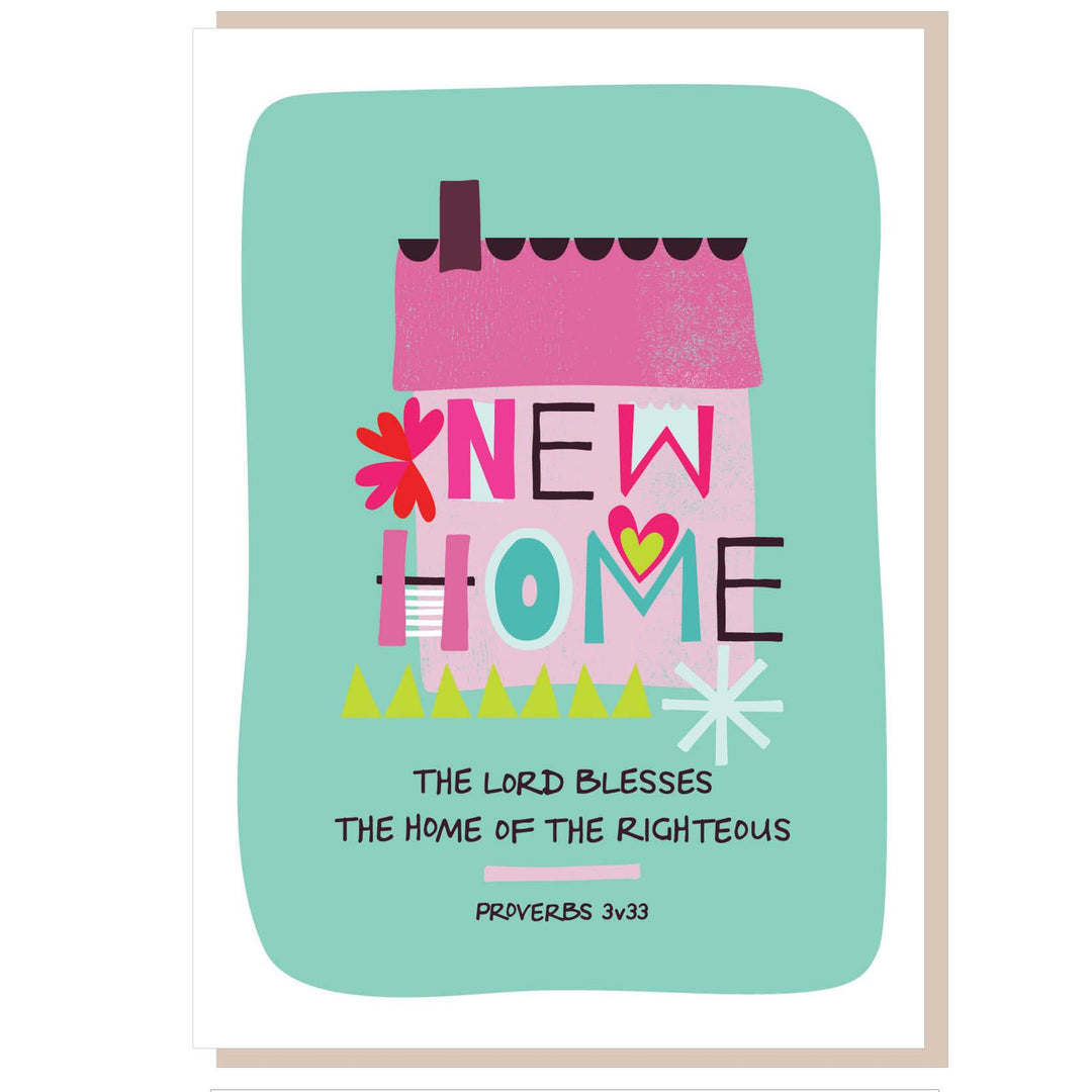 New Home Blessing Greetings Card - Re-vived