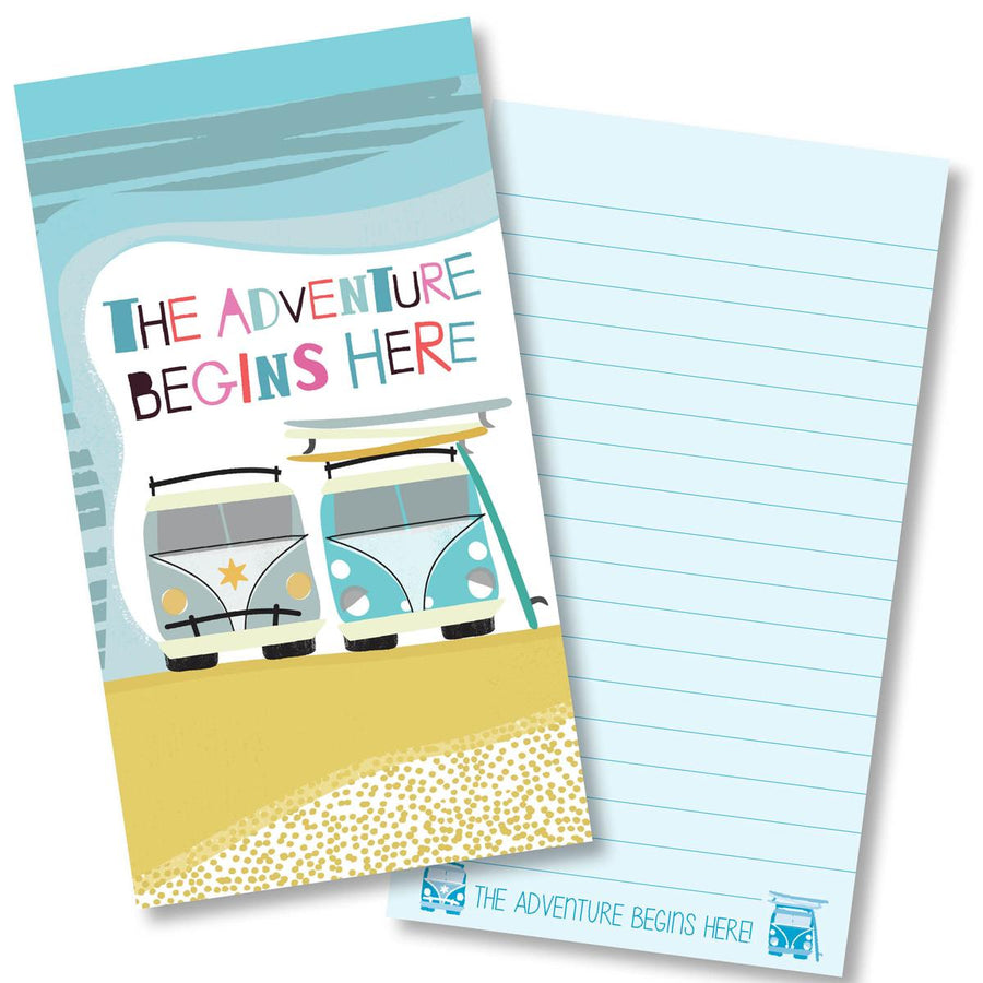 The Adventure Starts Here Jotter - Re-vived