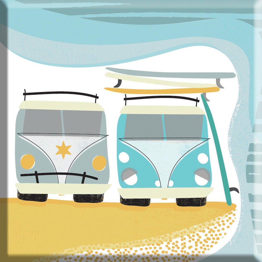 Campervans Magnet - Re-vived