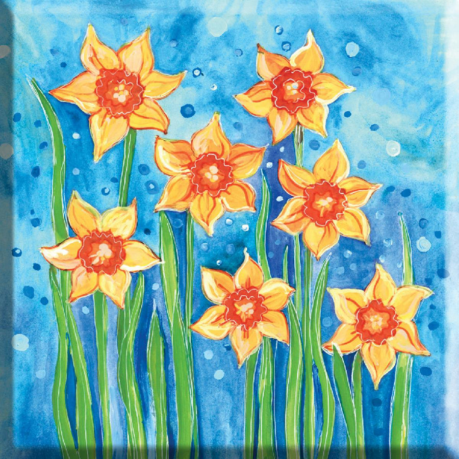 Sunny Daffodils Magnet - Re-vived