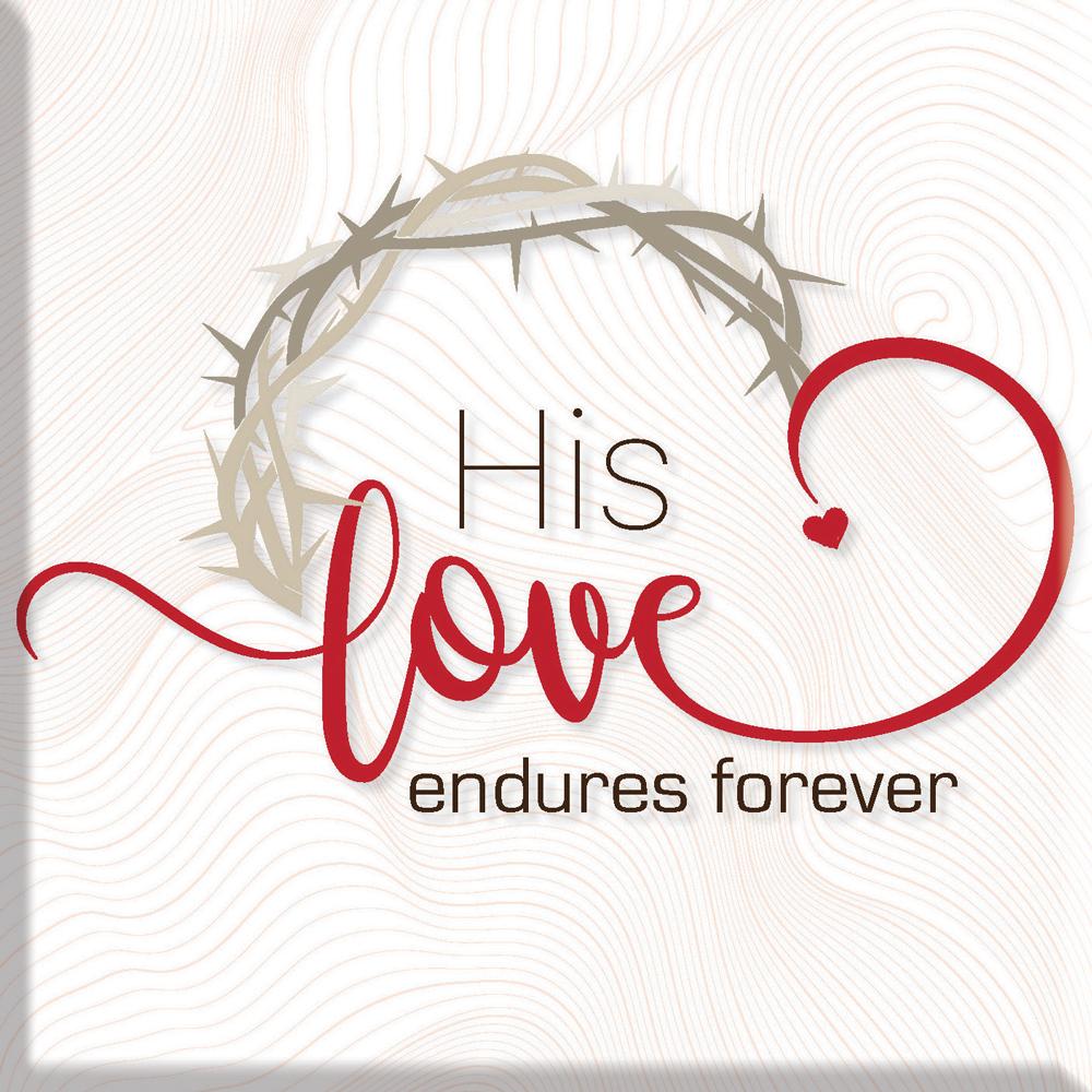 His Love Endures Magnet - Re-vived