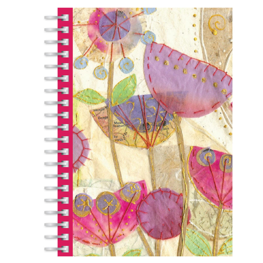 Poppies A5 Notebook - Re-vived