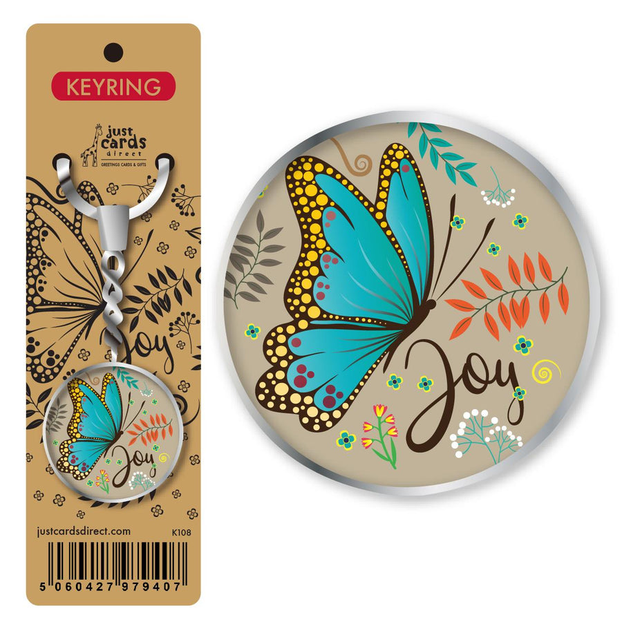 Butterfly Joy Keyring - Re-vived