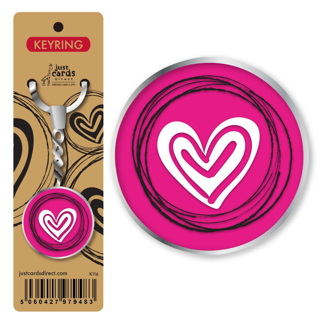 Heart Keyring - Re-vived
