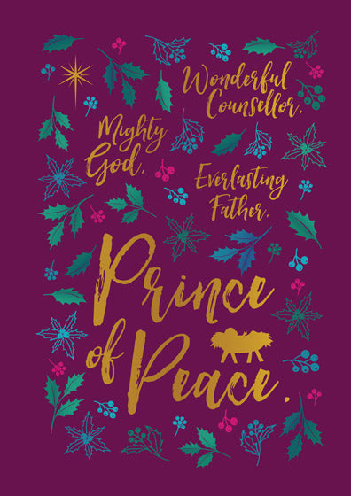 Prince/Peace Charity Christmas Cards pack of 10) - Re-vived