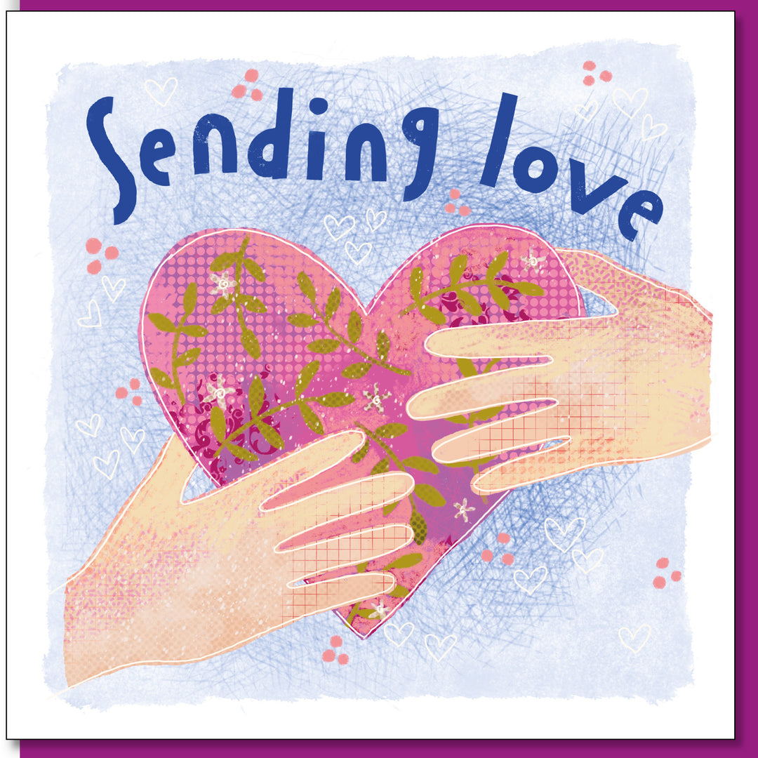 Sending Love Greetings Card